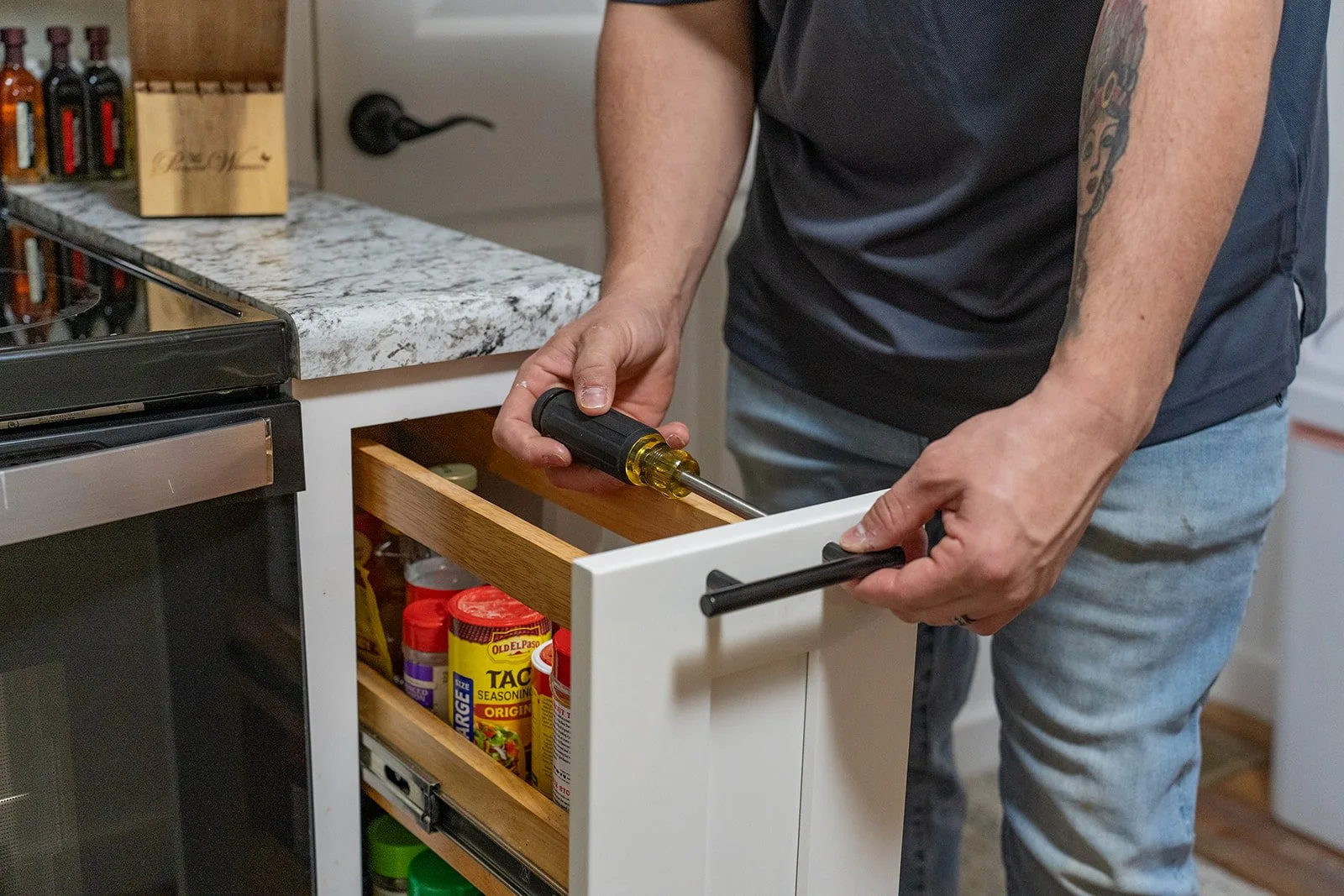 Cabinet repair image